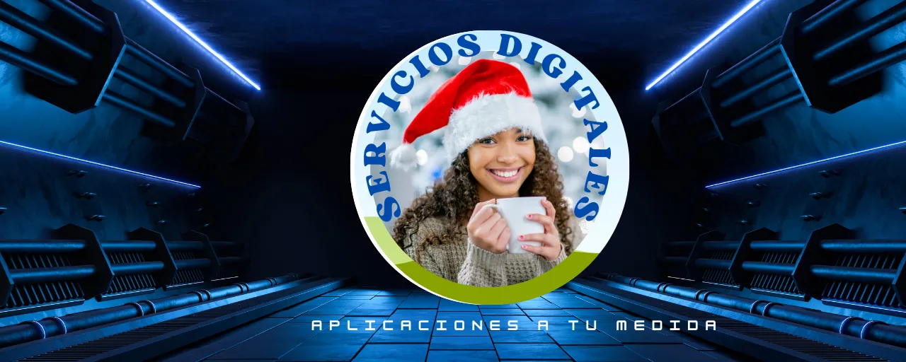 Banner de Servicios Digitales Azul